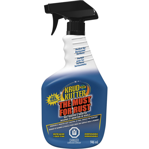 The Must for Rust Rust Remover Gel, Trigger Bottle PB Rental Co. Ltd.
