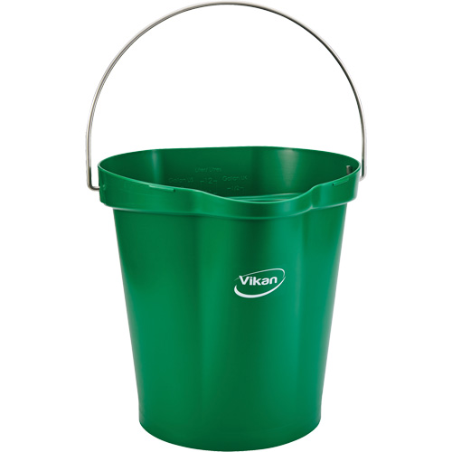 Food Hygiene Bucket, Green, 3 US gal. PB Rental Co. Ltd.