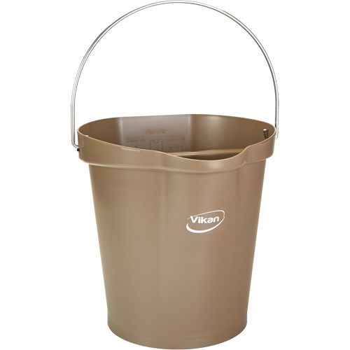 Seau pour l'hygi&egrave;ne des aliments, Brun, 3 gal. US PB Rental Co. Ltd.