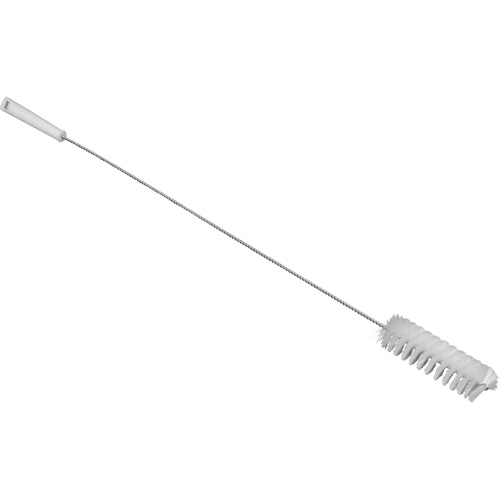 Brosse avec manche flexible, Soies Moyen, Longueur de 36", Blanc PB Rental Co. Ltd.
