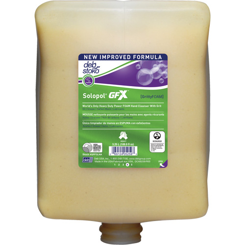 Solopol&reg; GFX Hand Cleaner, Liquid, 3.25 L, Plastic Cartridge, Scented PB Rental Co. Ltd.