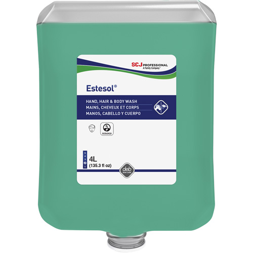 Estesol&reg; Hand, Hair & Body Wash, 4000 ml, Rain Forest, Plastic Cartridge PB Rental Co. Ltd.