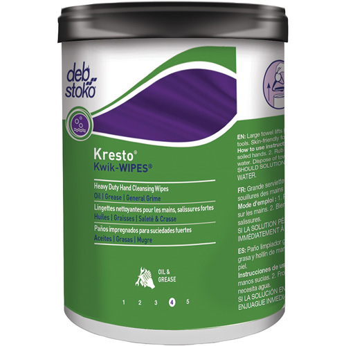 Serviettes Kresto Kwik-Wipes, 70 lingettes, 12" x 10" PB Rental Co. Ltd.