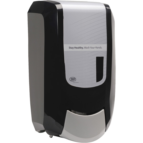 Distributeur mural de savon pour les mains Fuzion, Pompe, Capacit&eacute; de 1200 ml, Format Cartouche de recharge PB Rental Co. Ltd.