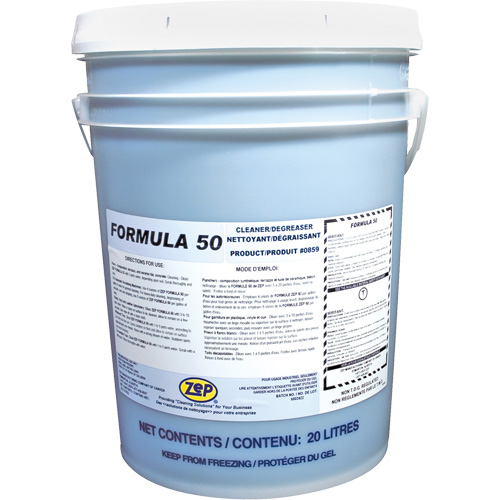 Formula 50 Heavy-Duty Alkaline Cleaner, 20 L, Pail PB Rental Co. Ltd.