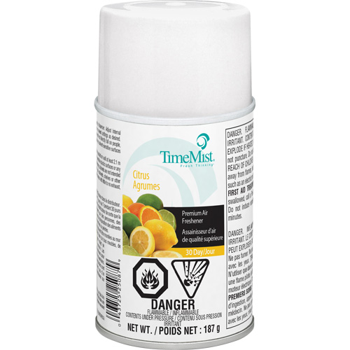 TimeMist&reg; Industrial Strength Air Freshener, Citrus, Aerosol Can/Cartridge PB Rental Co. Ltd.