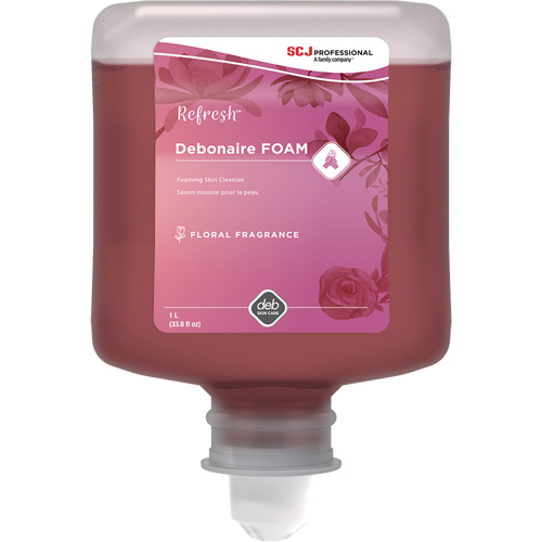 Refresh Debonaire Hand Soap, Foam, 1 L, Scented PB Rental Co. Ltd.