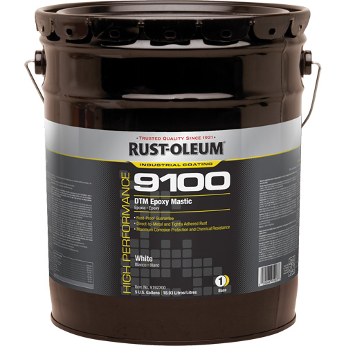 9100 System DTM Epoxy Mastic Base, White, 5 gal., Pail PB Rental Co. Ltd.