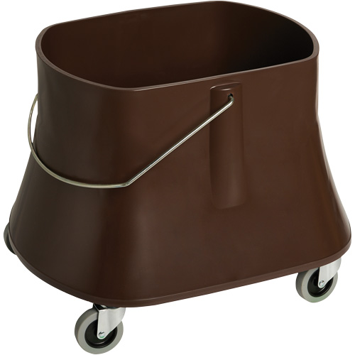 Champ Mop Bucket, 10 US Gal. (40 qt.) Capacity, Brown PB Rental Co. Ltd.