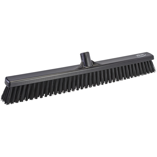 T&ecirc;te de balai-brosse &agrave; soies combin&eacute;es, Crins Cors&eacute;/Fin, 24", Polyester, Noir PB Rental Co. Ltd.