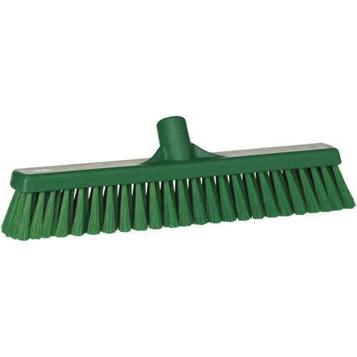 T&ecirc;te de balai-brosse pour petites particules, Crins Fin, 16-1/2", Polyester, Vert PB Rental Co. Ltd.