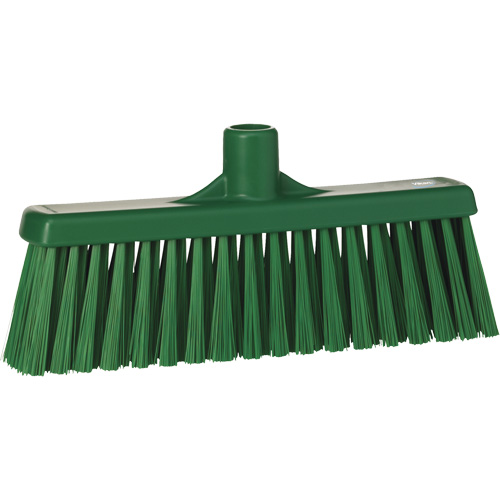 T&ecirc;te de balai droit, Crins Moyen, 12", Polyester, Vert PB Rental Co. Ltd.
