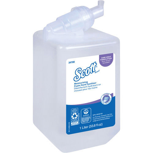 Scott&reg; Control Super Moisturizing Foam Hand Sanitizer, 1000 ml, Cartridge Refill, 70% Alcohol PB Rental Co. Ltd.