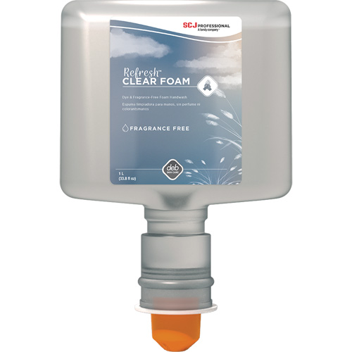 Refresh Clear Handwash, Foam, 1.2 L, Unscented PB Rental Co. Ltd.