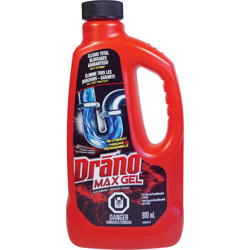Produit d&eacute;bouchant pour drain Max Gel de Drano PB Rental Co. Ltd.