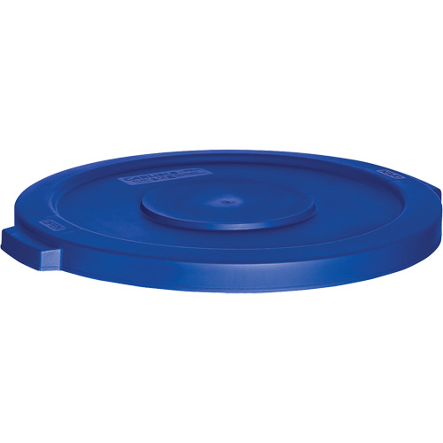 Waste Container Lid, Flat Lid, Plastic, Fits Container Size: 22" Dia. PB Rental Co. Ltd.