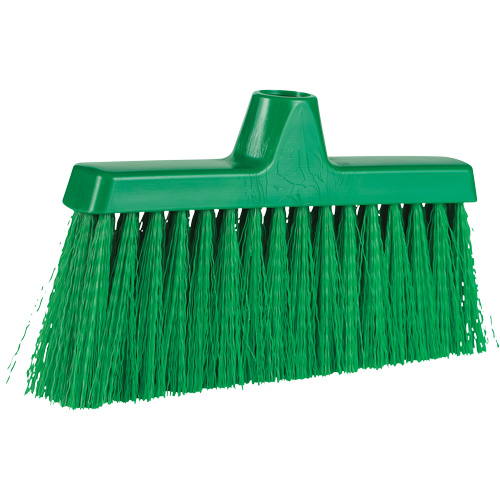 Balai oblique ColorCore, Crins Moyen, 10", Polypropyl&egrave;ne, Vert PB Rental Co. Ltd.
