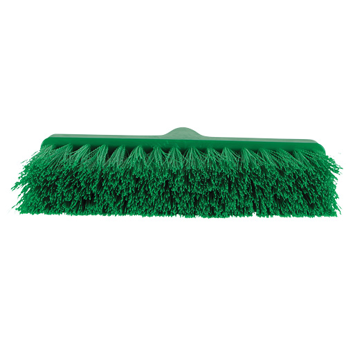 Balai oblique ColorCore, Crins Moyen, 10", Polypropyl&egrave;ne, Vert PB Rental Co. Ltd.