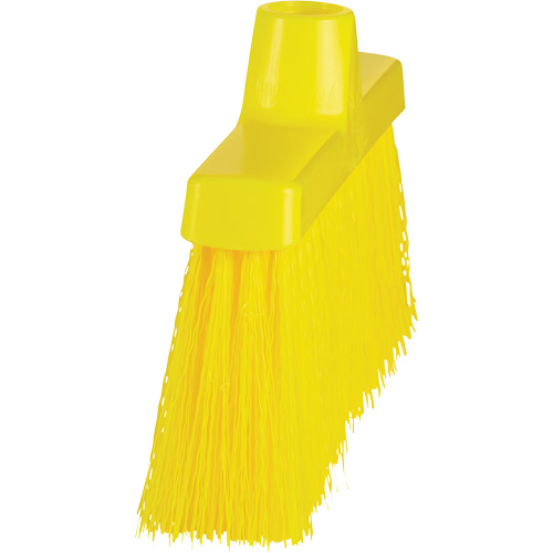 ColorCore Angle Head Broom, Medium Bristles, 10", Polypropylene, Yellow PB Rental Co. Ltd.