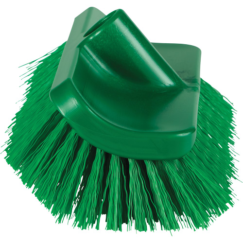 Brosse &agrave; angle double ColorCore pour surfaces hautes et basses, Soies Ferme, Longueur de 10", Vert PB Rental Co. Ltd.
