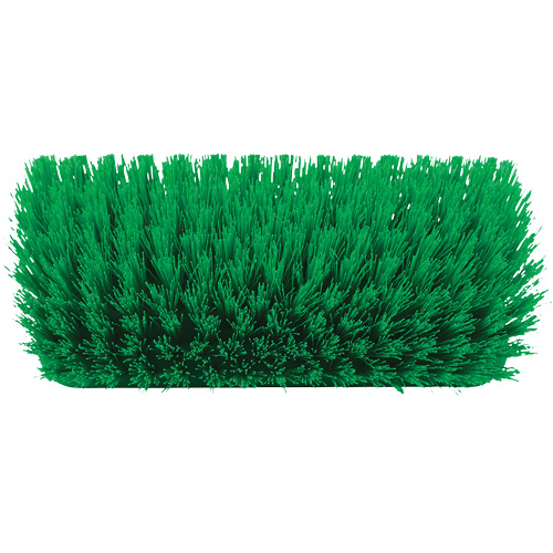 Brosse &agrave; angle double ColorCore pour surfaces hautes et basses, Soies Ferme, Longueur de 10", Vert PB Rental Co. Ltd.