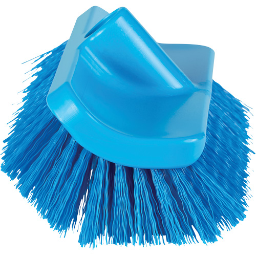 Brosse &agrave; angle double ColorCore pour surfaces hautes et basses, Soies Ferme, Longueur de 10", Bleu PB Rental Co. Ltd.