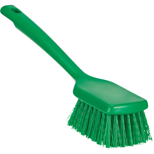 ColorCore Short Handle Brush, Stiff Bristles, 12" Long, Green PB Rental Co. Ltd.