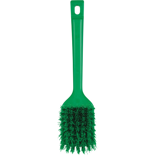 ColorCore Short Handle Brush, Stiff Bristles, 12" Long, Green PB Rental Co. Ltd.