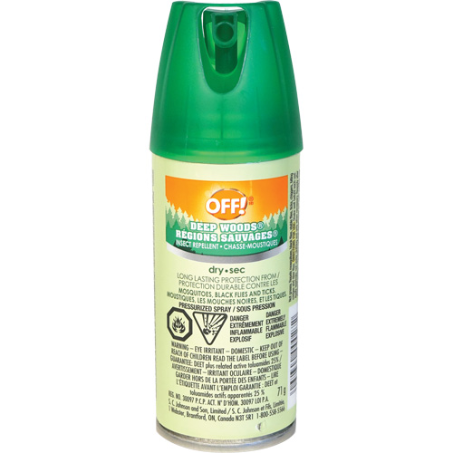 OFF! Deep Woods&reg; Insect Repellent, 25% DEET, Spray, 100 ml PB Rental Co. Ltd.