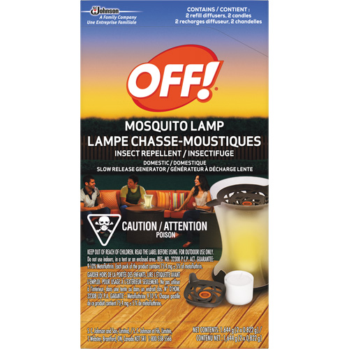OFF! PowerPad&reg; Mosquito Repellent Lamp Refills, DEET Free, Refill, 1.644 g PB Rental Co. Ltd.