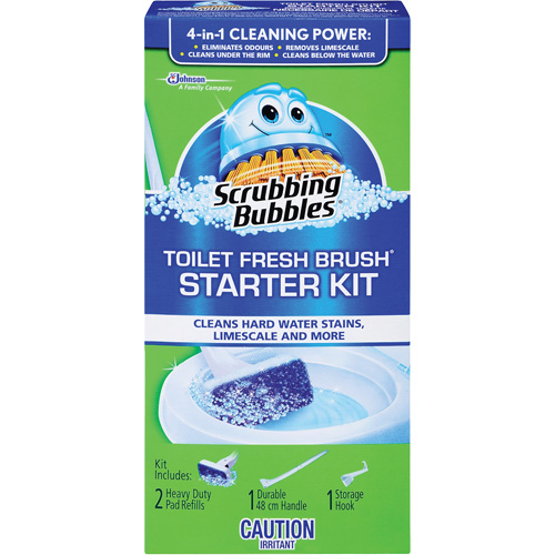 Scrubbing Bubbles&reg; Fresh Brush&reg; Toilet Brush Starter Kit, Refill PB Rental Co. Ltd.