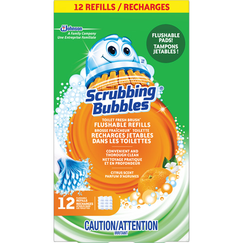 Scrubbing Bubbles&reg; Fresh Brush&reg; Toilet Brush Flushable Refills, Refill PB Rental Co. Ltd.