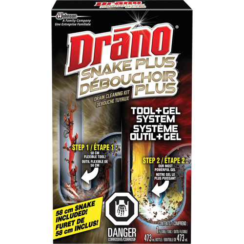 Drano&reg; Gel & Snake Tool Drain Cleaner Kit PB Rental Co. Ltd.