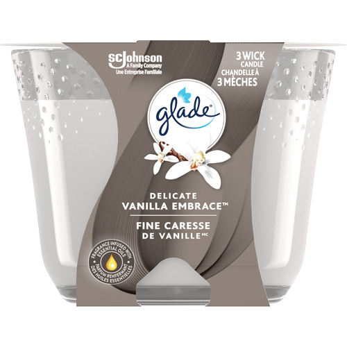 Glade&reg; 3-Wick Candle, Delicate Vanilla Embrace PB Rental Co. Ltd.