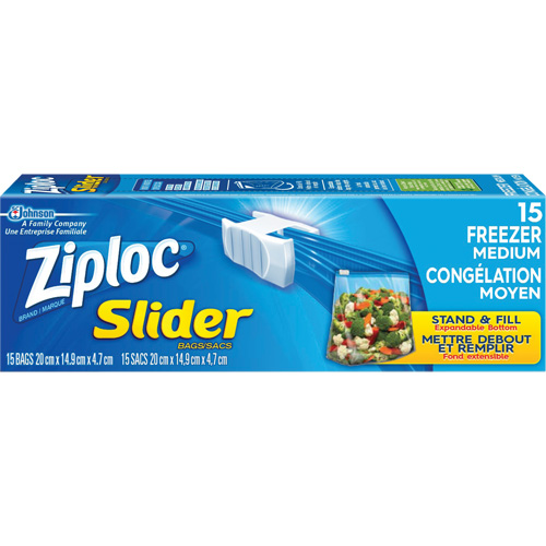 Ziploc&reg; Slider Freezer Bags PB Rental Co. Ltd.