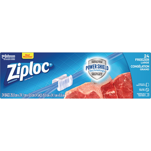 Ziploc&reg; Slider Freezer Bags PB Rental Co. Ltd.