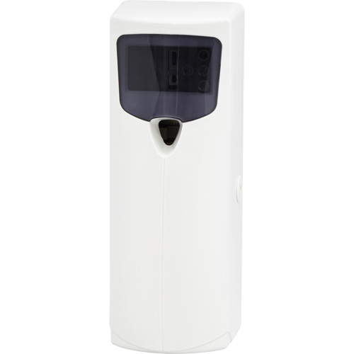 Distributeur de d&eacute;sodorisant a&eacute;rosol en doses mesur&eacute;es Stratus III Slimline PB Rental Co. Ltd.