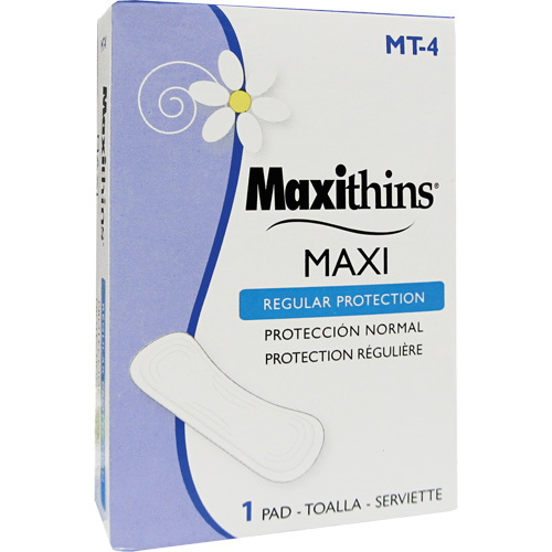 Serviettes hygi&eacute;niques Maxithins PB Rental Co. Ltd.