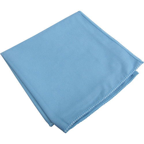 Chiffons sp&eacute;cialis&eacute;s pour vitres et miroirs, Microfibre, Bleu PB Rental Co. Ltd.