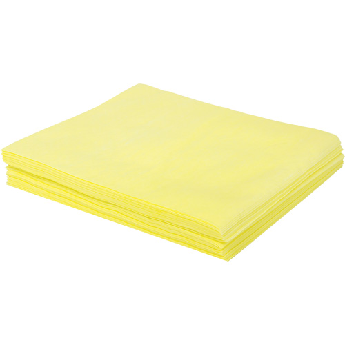 Chiffon &agrave; poussi&egrave;re trait&eacute; &agrave; l'huile pour service moyen TaskBrand, Polyester, Jaune PB Rental Co. Ltd.