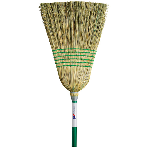 Light-Duty Corn Broom, 6-String, Wood Handle PB Rental Co. Ltd.