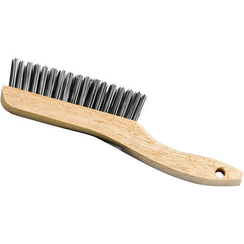 Brosse &agrave; manche en patin, Acier, 4 x 16 rangs de fils, Longueur 9-3/4" PB Rental Co. Ltd.
