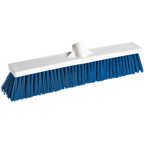 Foodservice Push Broom, Medium Bristles, 24", Polyester, White PB Rental Co. Ltd.