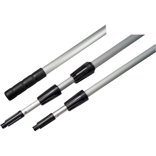 3-Piece Extension Handle, Aluminum, Telescopic, Threaded Taper Tip, 1" Diameter, 360" Length PB Rental Co. Ltd.
