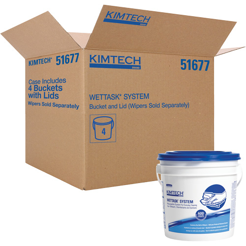 WetTask Wiping System Bucket with Lid PB Rental Co. Ltd.