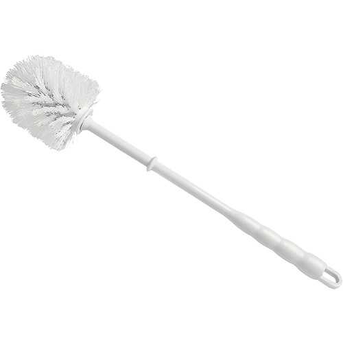 Brosse &agrave; cuvettes, 15-1/2" l, Soies Polypropyl&egrave;ne, Rouge/Blanc PB Rental Co. Ltd.