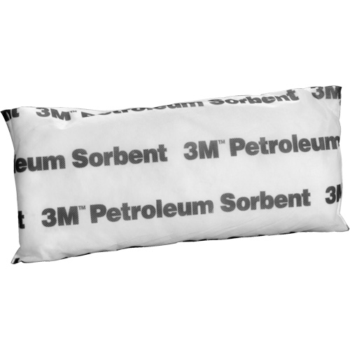 Petroleum Sorbent Mini-Pillow, Oil Only, 15" L x 7" W, 12.7 gal Absorbency/Pkg. PB Rental Co. Ltd.
