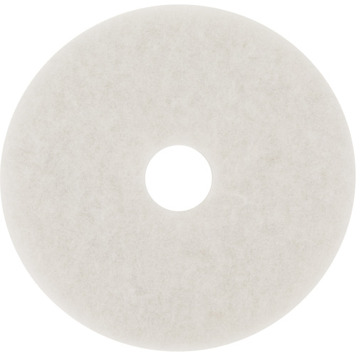 Floor Pad, 10", Buffing/Cleaning/Polish, White PB Rental Co. Ltd.