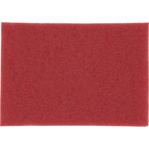 Tampon haute performance, 14" x28", Lustrage/Nettoyage, Rouge PB Rental Co. Ltd.