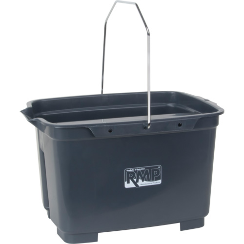 Dual Compartment Bucket, 4.75 US Gal. (19 qt.) Capacity, Grey PB Rental Co. Ltd.